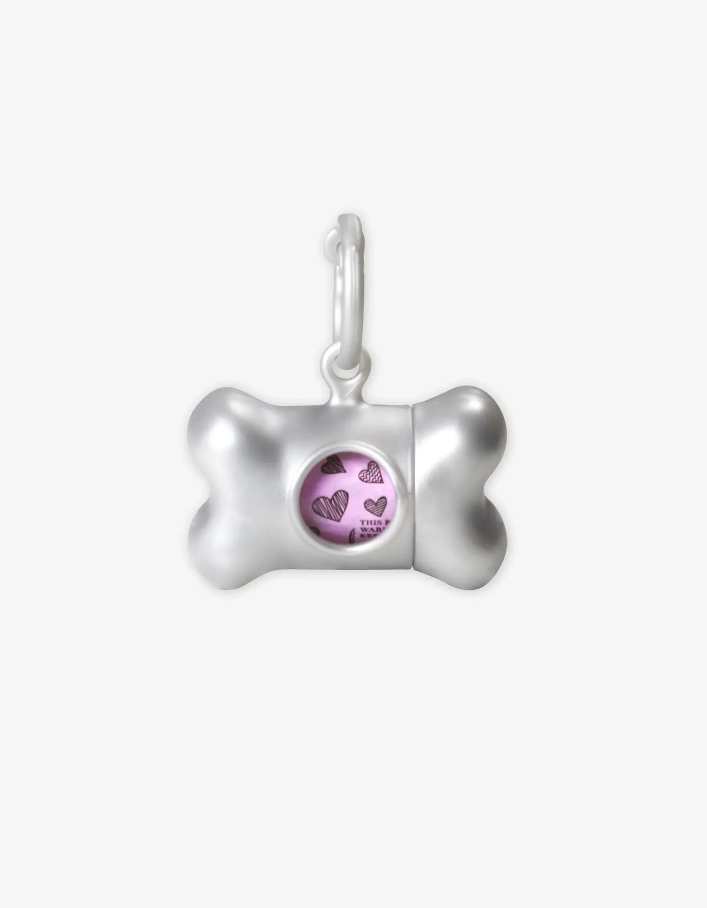 Kotbeutelspender "Nano Pearl" silbergrau