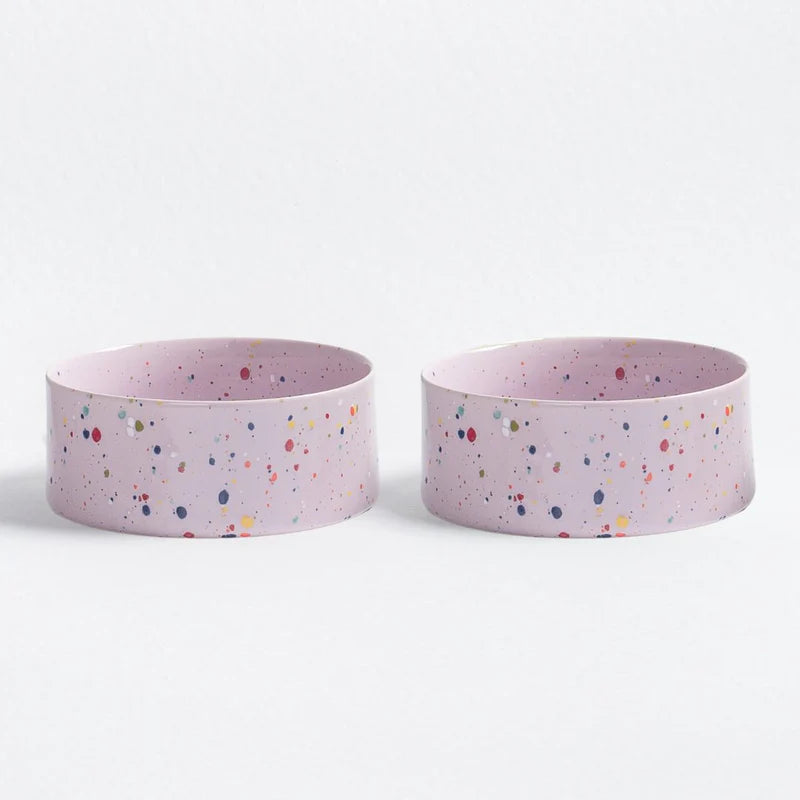 Hundenapf Keramik "Party-Bowl" flieder