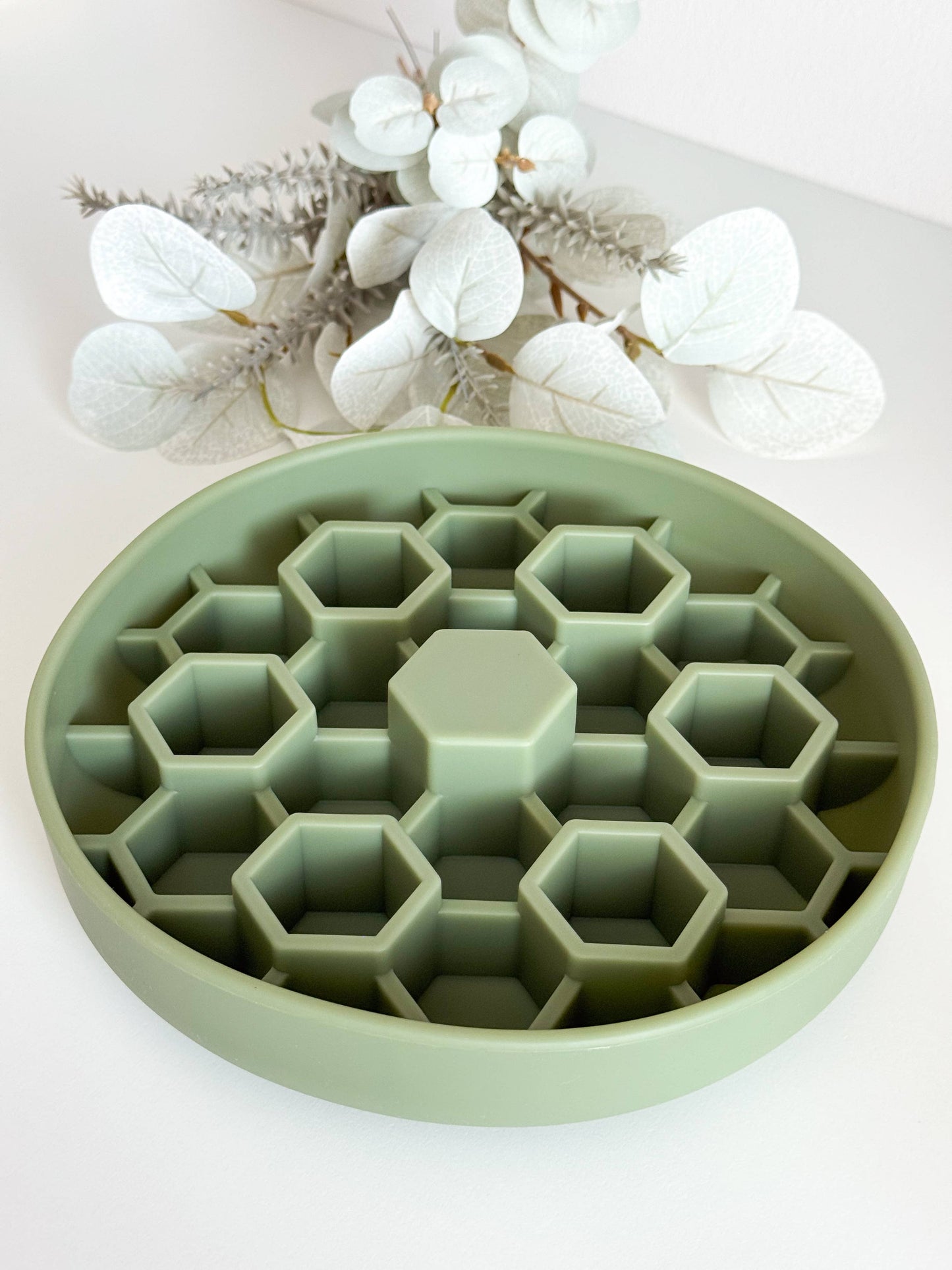 Schlinger-Napf Honigtopf olive