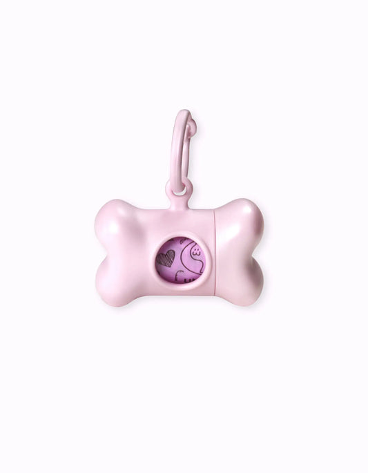 Kotbeutelspender "Nano Pearl" rosé