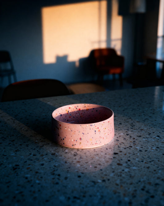 Hundenapf Keramik "Party-Bowl" rosa