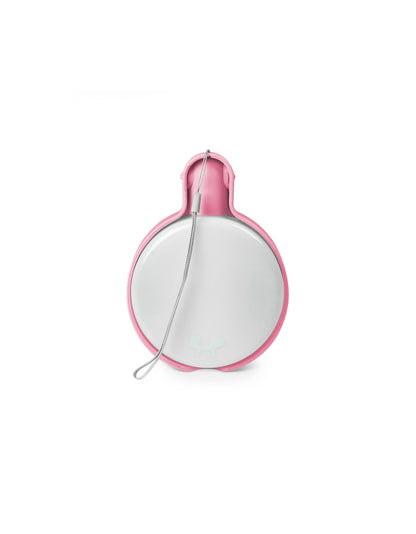 Designer-Reiseflasche Pingui rosa